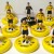 Subbuteo Andrew Table Soccer AEK Athens 1977-78 on WSB Professional bases WITH DETAILS